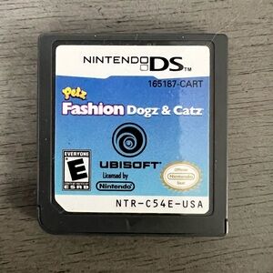 Nintendo DS Petz Fashion Dogz & Catz game